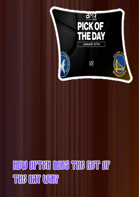 Daily bet of the day