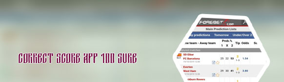 Good correct scores prediction sites