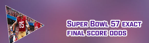 Super bowl final score odds