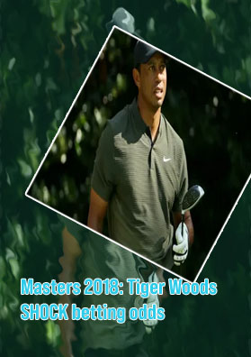 Tiger woods masters odds